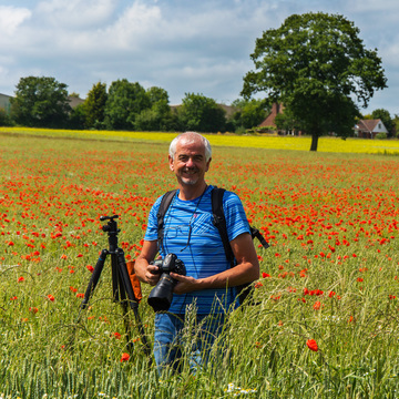 Shooting a Poppy field near Telford, Shropshire